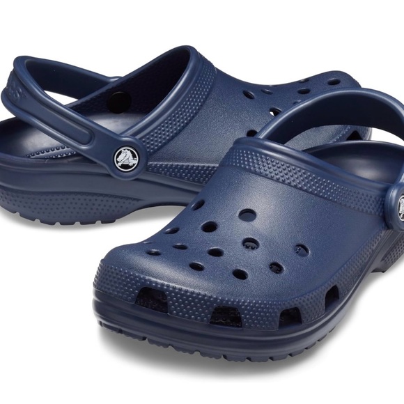 CROCS Shoes - CROCS  Classic Rubber Clogs Navy Blue Size M(4) W(6) NWT